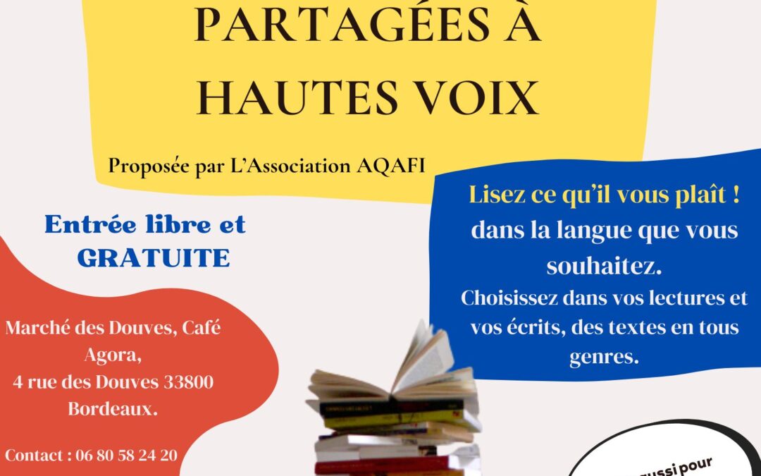 Soirée “Lectures Partagés à Hautes Voix”